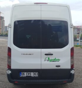 AYDIN OTOMOTİVDEN 2015 TRANSİT 16+1 PERSONEL PKT.